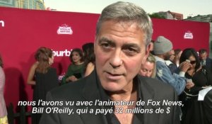 Los Angeles: Clooney et Damon réagissent au scandale  Weinstein