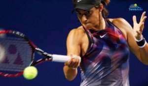 WTA - Finals - Singapour 2017 - Caroline Garcia "battue par Simona Halep mais pas dépitée dans ces Masters à Singapour"