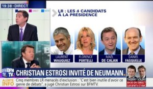 Élection à la présidence LR: "Je n’exprime pas mon choix", déclare Estrosi