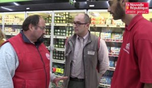 VIDEO. Poitiers : des producteurs de lait dénoncent le manque de beurre