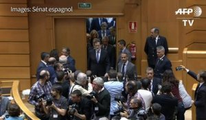 Rajoy demande au Sénat la destitution du président catalan