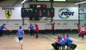 Premier tour, tir rapide en double, Club Elite Masculin J3, Aix-les-Bains contre Balaruc-les-Bains, octobre 2017