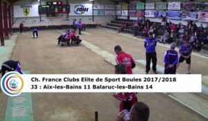 Troisième tour, tir progressif, Club Elite Masculin J3, Aix-les-Bains contre Balaruc-les-Bains, octobre 2017