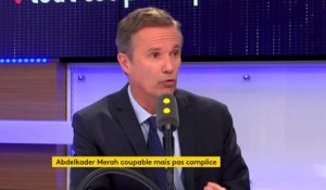 Verdict du procès Merah : "La justice tranche une fois de plus du côté du laxisme", déplore Nicolas Dupont-Aignan