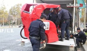 Opération de police contre les « Tuk Tuk » à Paris