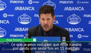 Foot - ESP - Atlético : Simeone «Griezmann n'a marqué que 2 buts, mais nous avons 23 points...»