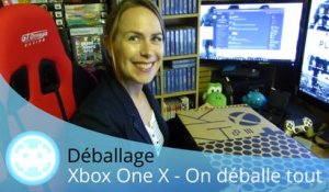 Déballage - Xbox One X - On déballe le monstre et le press-kit !