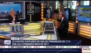 "Le groupe Solvay a confirmé qu'il était en ligne avec ses objectifs de l'année", Jean-Pierre Clamadieu - 08/11