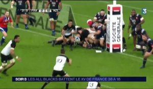 Le XV de France n’a rien pu faire face aux Blacks