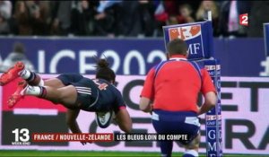 France/Nouvelle-Zélande : les Bleus loin du compte