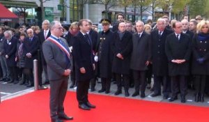 Macron rend hommage aux victimes des attentats du 13-Novembre