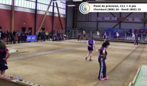 Second tour intégral, Club Elite Féminin, J4, Bourg-en-Bresse contre Béziers, novembre 2017