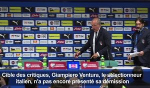 Mondial-2018: les Italiens abasourdis, le sélectionneur s'excuse