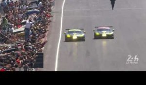 The #97 AMR Official wins the #LeMans24 LMGTE-Pro