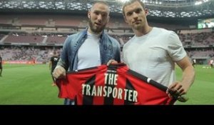 Ed Skrein (The Transporter) very impressed by the OGC Nice fans