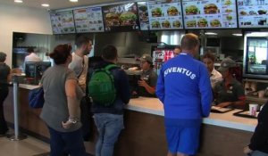Il y avait du monde aujourd'hui pour l'ouverture du Burger King d'Istres