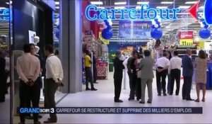 Carrefour en difficulté : 2400 postes seront supprimés