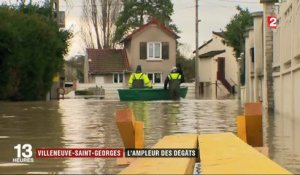 Inondations dans le Val-de-Marne : l'ampleur des dégâts à Villeneuve-Saint-Georges