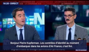 Air France met fin aux contrôles d’identité à l’embarquement
