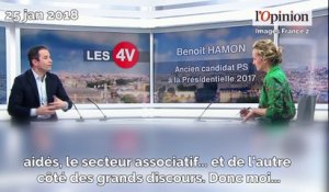 La charge de Benoît Hamon contre Emmanuel Macron