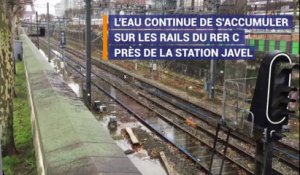 Crue à Paris : la galère ce matin à la station Javel sur le RER C