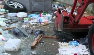 Crue de la Seine: Villeneuve-Saint-Georges inondée
