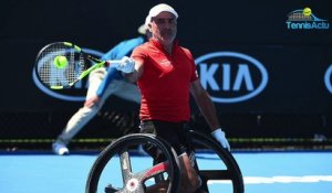 Open d'Australie ParaTennis 2018 - Stéphane Houdet en finale du simple en Tennis Fauteuil et en double avec Nicolas Peifer