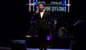 Interview Naestro pour " Anthony fait son cabaret " novembre 2017 - La Halle - Martigues