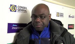 L'entraîneur du PFC Alain M'Boma" Martigues doit s'en sortir"