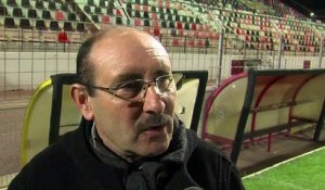 L'analyse d'après match avec le président du FC Martigues Vincent Caserta