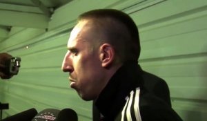 Franck Ribéry satisfait d'avoir un pied et demi en demi-finale de LDC.