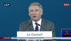 Conseil de La République en Marche: le discours de François Bayrou