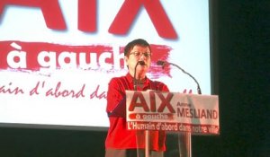 L'interview d'Anne Mesliand, candidate Front de Gauche à Aix-en-Provence