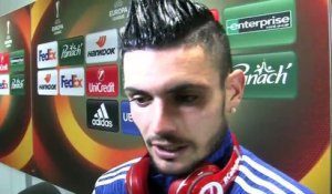 Rémy Cabella après la victoire de l'OM face à Braga