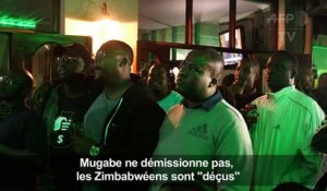Mugabe ne démissionne pas, réactions de Zimbabwéens