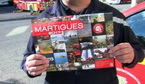 L'interview du Lieutenant De Peretti, de l'amicale des pompiers de Martigues.