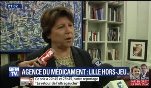 Lille écartée pour l'Agence européenne du médicament: Aubry s'en prend à Macron