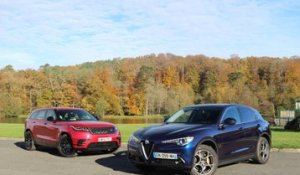 Comparatif - Alfa Romeo Stelvio vs Land Rover Velar