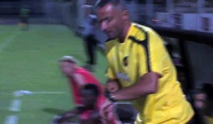 Victoire du FC Martigues, les dernières secondes du match avec l'entraîneur martégal (vidéo)