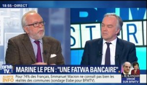 "Le Front national a retrouvé une nouvelle banque, le Crédit du Nord", dit Wallerand de Saint-Just