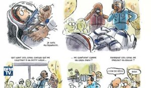 "Dans la combi de Thomas Pesquet". Une amusante BD raconte les aventures de l'astronaute