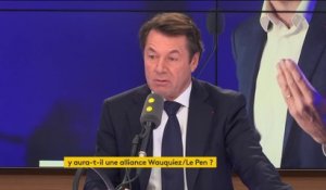 Laurent Wauquiez exclut une alliance avec Marine Le Pen : "c'est plutôt rassurant", dit Christian Estrosi