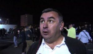 Yves Pontal est venu encourager l'Équipe de France de rugby au stade Vélodrome