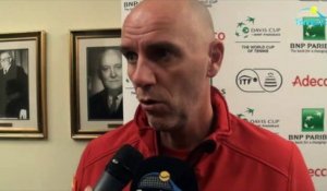 Coupe Davis 2017 - FRA-BEL - Johan Van Herck : "Qui je suis pour discuter des choix de Yannick Noah ?"