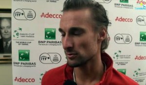 Coupe Davis 2017 - FRA-BEL - Ruben Bemelmans : "On peut gagner la finale sans remporter le point du double"