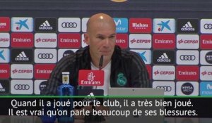 13e - Zidane : "Je ne sais pas quand Gareth rejouera"