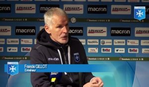 Conférence de presse de Francis Gillot avant Stade de Reims - AJA