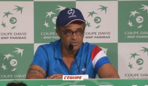 Tennis - Coupe Davis : Noah «Ça aurait été chaud pour ma gueule»