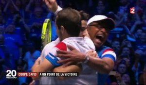 Coupe Davis : le double donne l'avantage à la France en finale