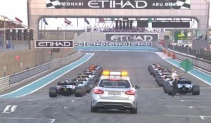 Grand Prix d'Abu Dhabi - Le départ du GP